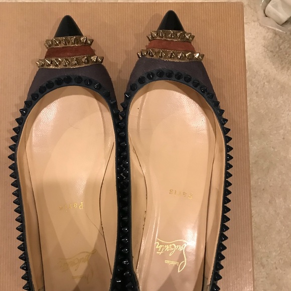 Christian Louboutin flats. Authentic. No box. - Picture 1 of 8